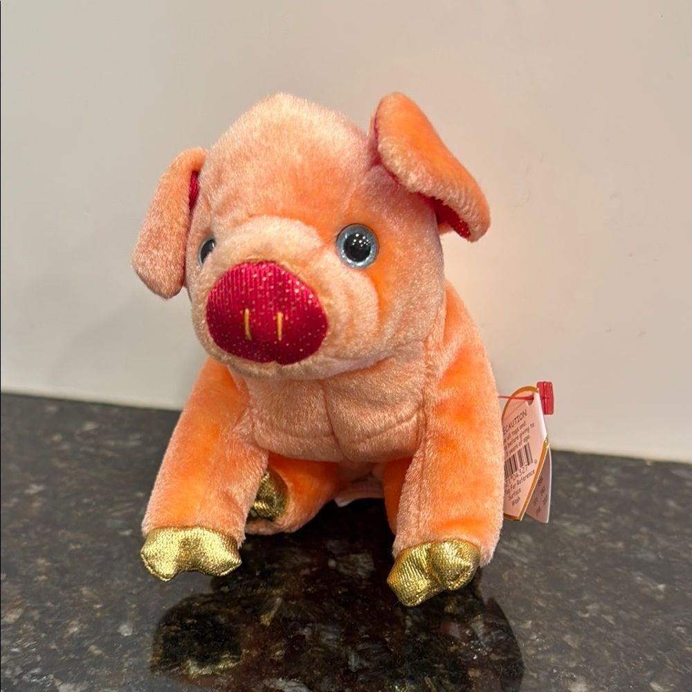 Vintage TY Zodiac "Pig" (2000) Beanie Baby